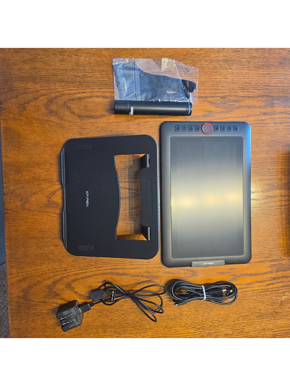XP-Pen Artist 12 Pro 11.6" Drawing Tablet Display w/ Stand Cables Tested